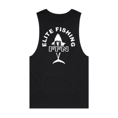 ELITE FISHING FFN Tank top - White Logo 2 Thumbnail